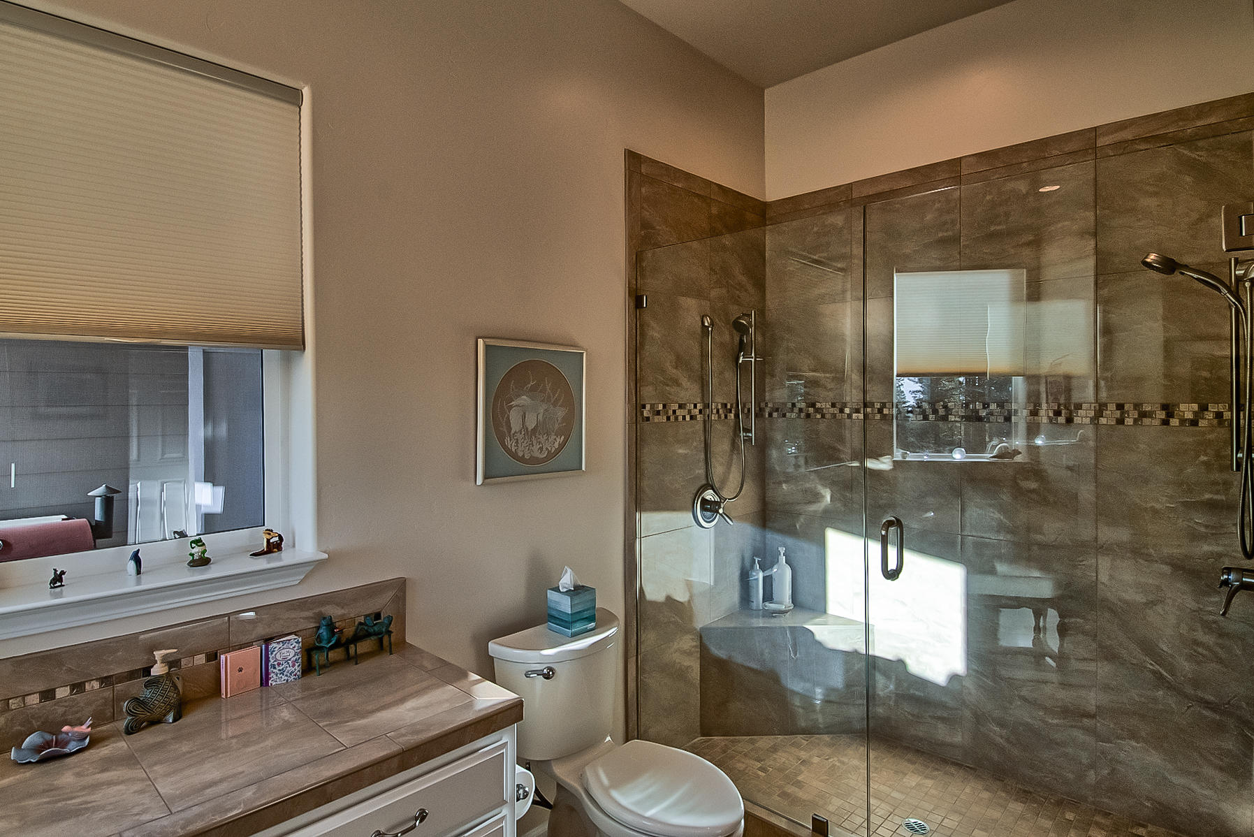 32505 Forwards Ml Road Manton, CA 96059 - Photo 57 of 70 a bathroom with a sink mirror toilet and shower