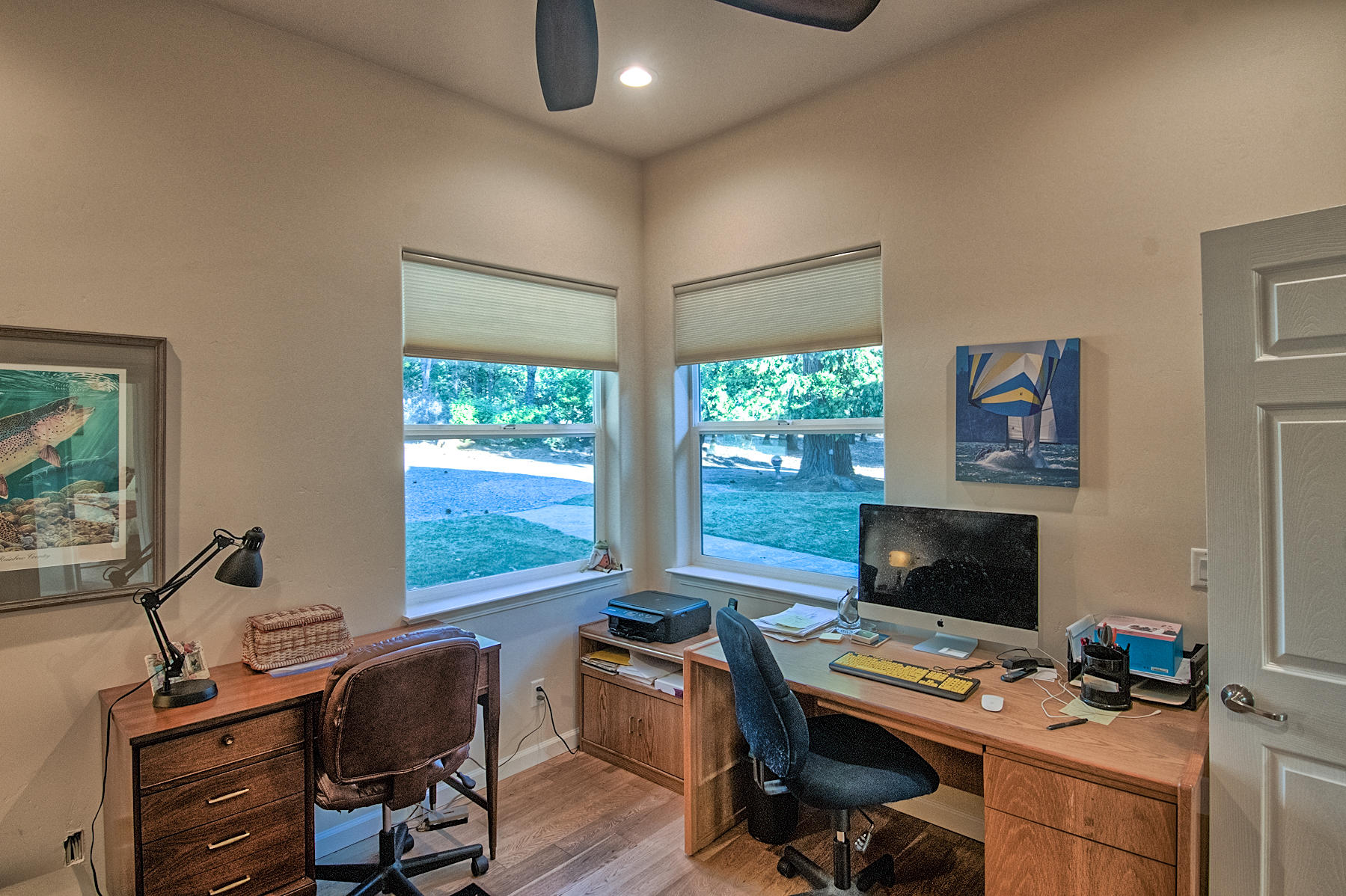 32505 Forwards Ml Road Manton, CA 96059 - Photo 59 of 70 a view of a workspace with furniture and a window