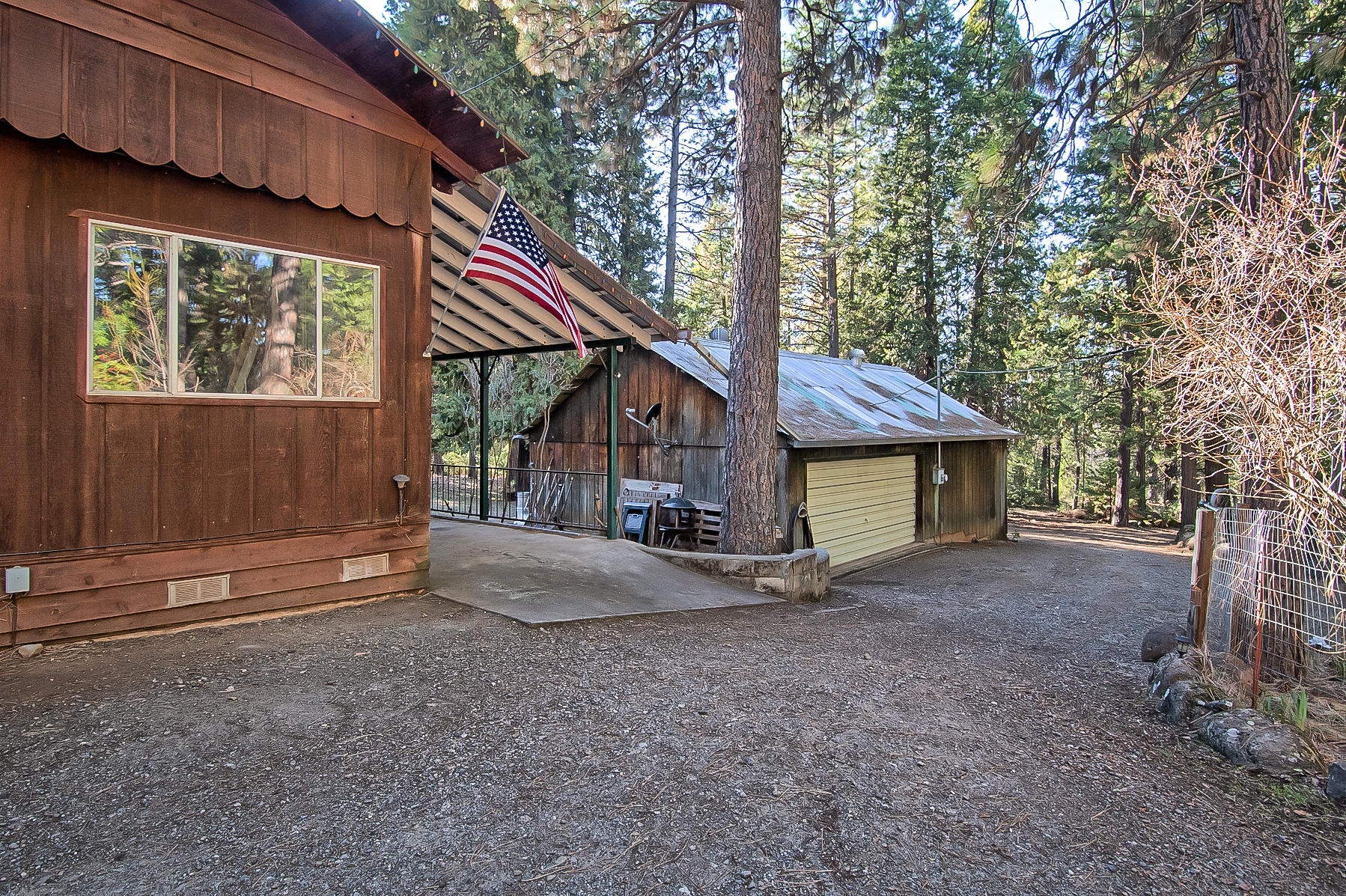32505 Forwards Ml Road Manton, CA 96059 - Photo 66 of 70 a view of a house with a yard and wooden fence