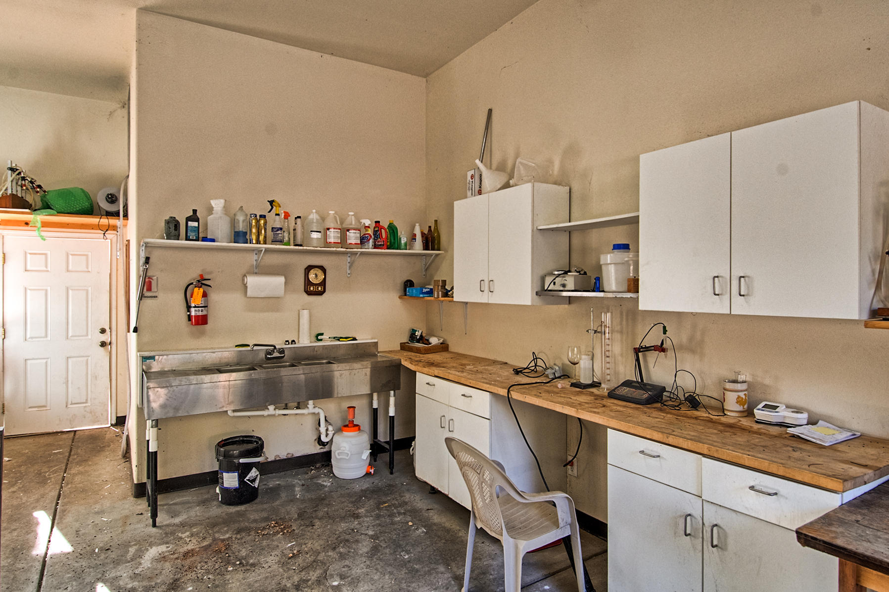 32505 Forwards Ml Road Manton, CA 96059 - Photo 69 of 70 a kitchen with a refrigerator and white cabinets