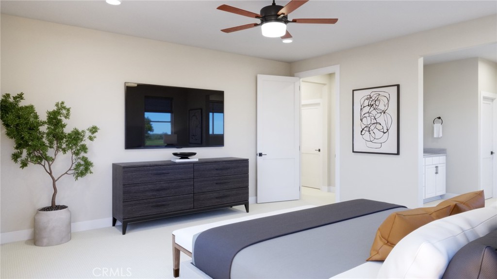 26456 Grimes Road Corona, CA 92883 - Photo 9 of 13 Floorplan Rendering: Photos shown are renderings of this floor plan. Actual finishes, features, and landscaping may vary.