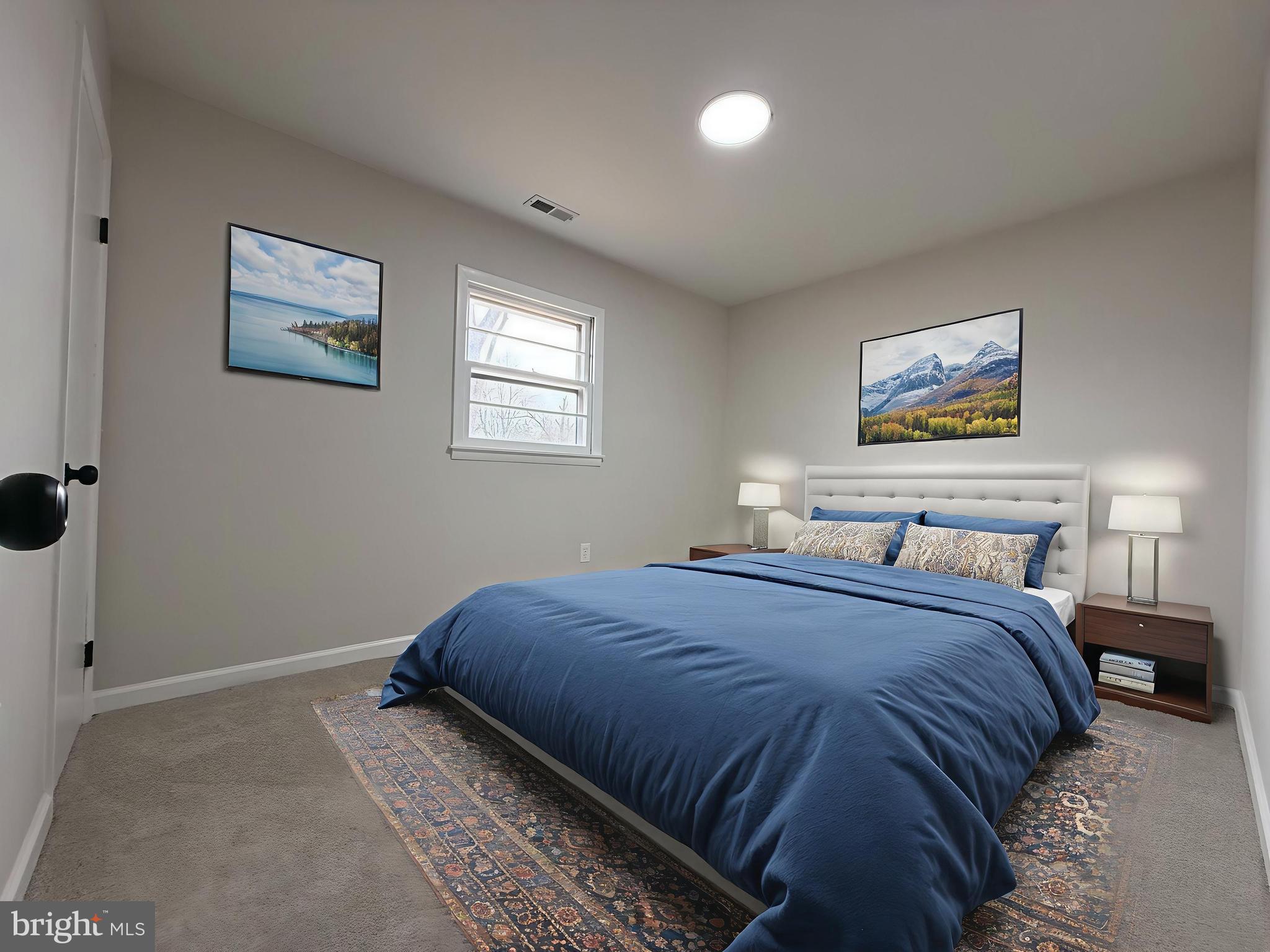 1203 Riggs Court Woodbridge, VA 22191 - Photo 26 of 39 a bedroom with a bed and a painting on the wall
