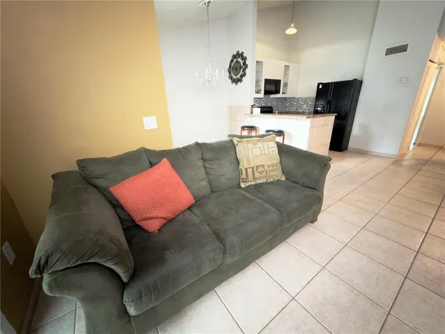 a living room with a couch