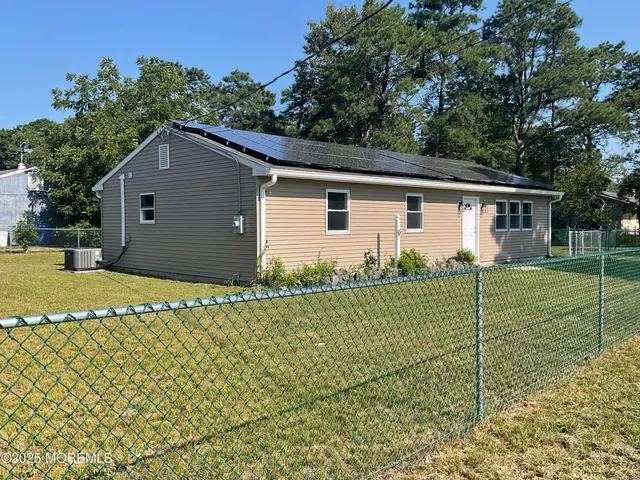 a house with a small yard