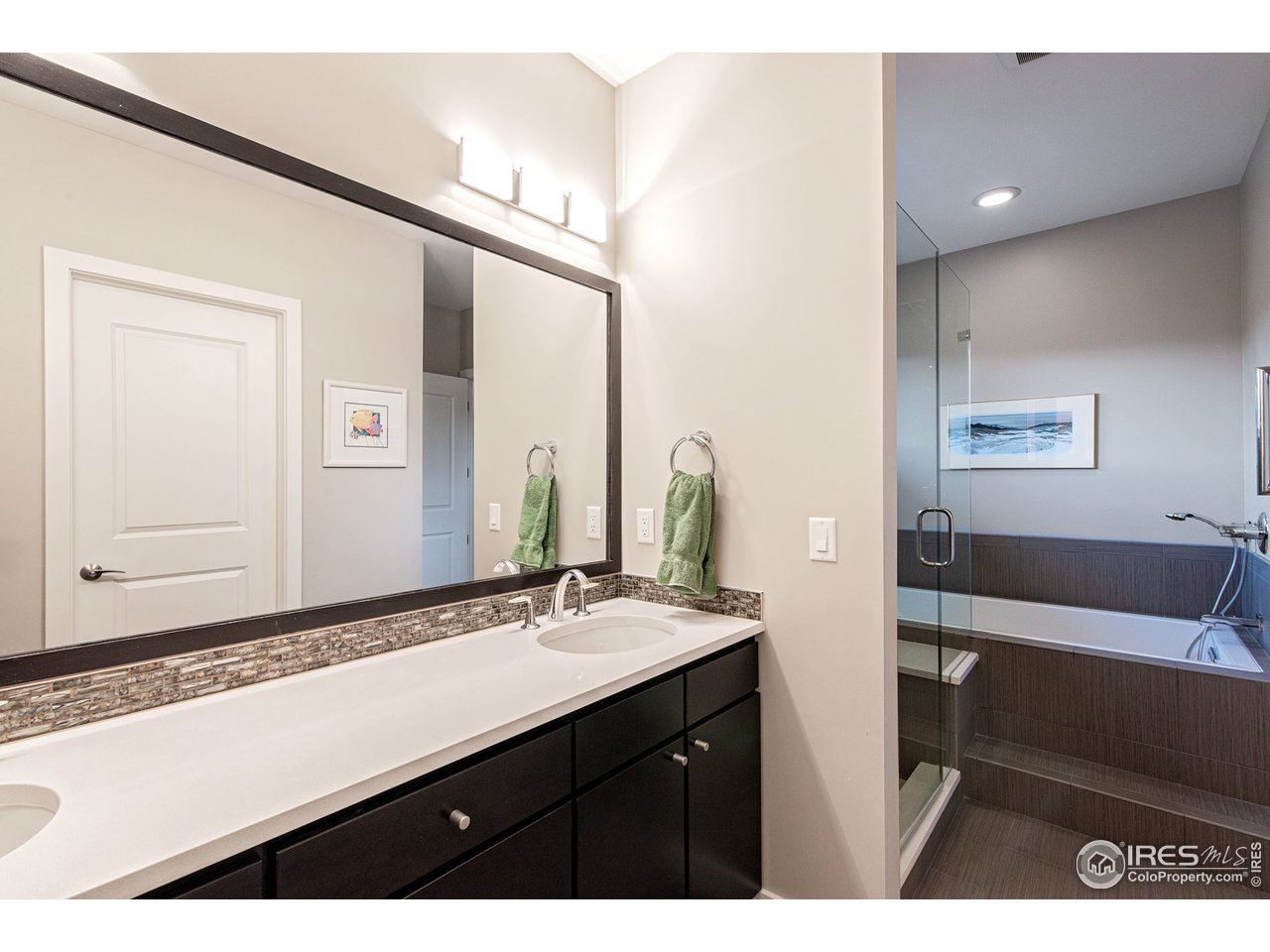 3969 Springleaf Lane Boulder, CO 80304 - Photo 21 of 40 Primary bathroom with in floor radiant heat. Cozy toes!