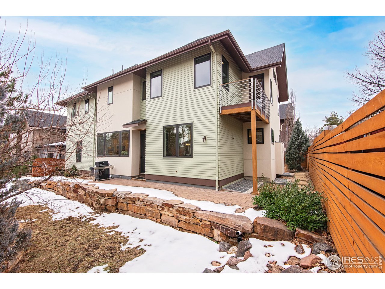 3969 Springleaf Lane Boulder, CO 80304 - Photo 36 of 40 Rear elevation of home