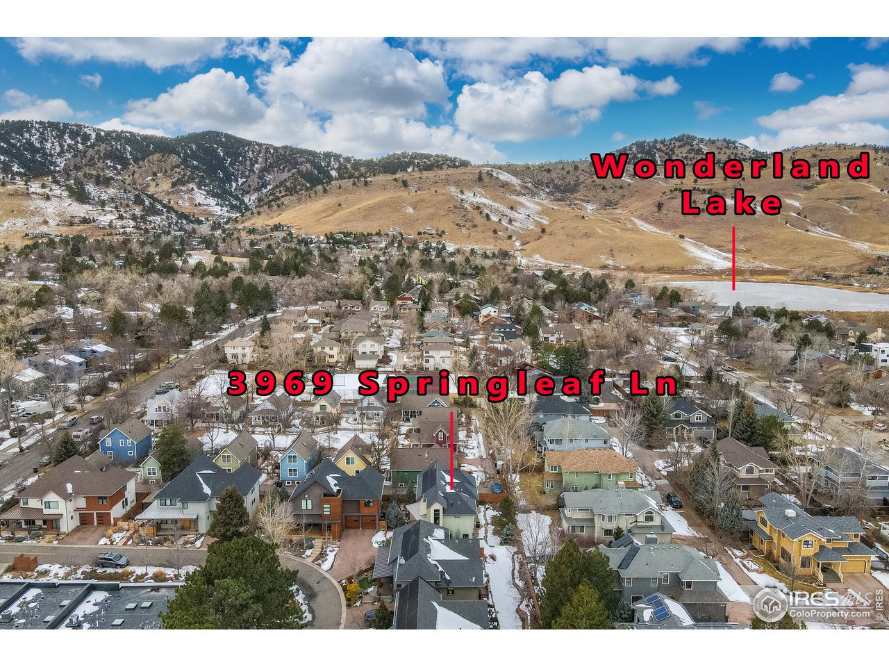 3969 Springleaf Lane Boulder, CO 80304 - Photo 39 of 40 Footsteps to open space trails, Lucky's market place & more. FREE bus pass too!