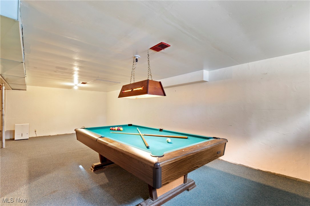 3401 Biltz Road Kent, OH 44240 - Photo 24 of 39 Rec Room in Basement. Slate pool table conveys.
