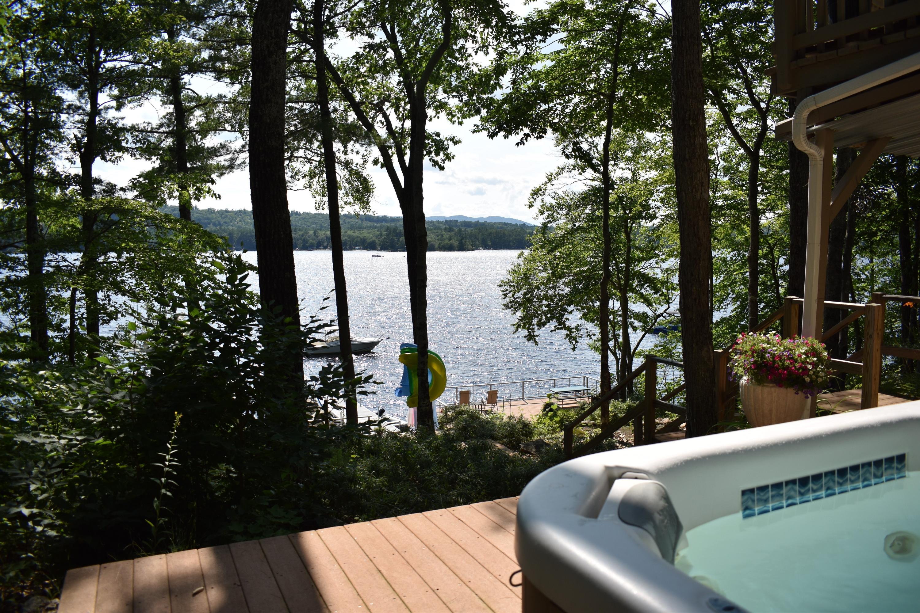 563 Cape Monday Road Harrison, ME 04040 - Photo 5 of 34 Hot Tub View