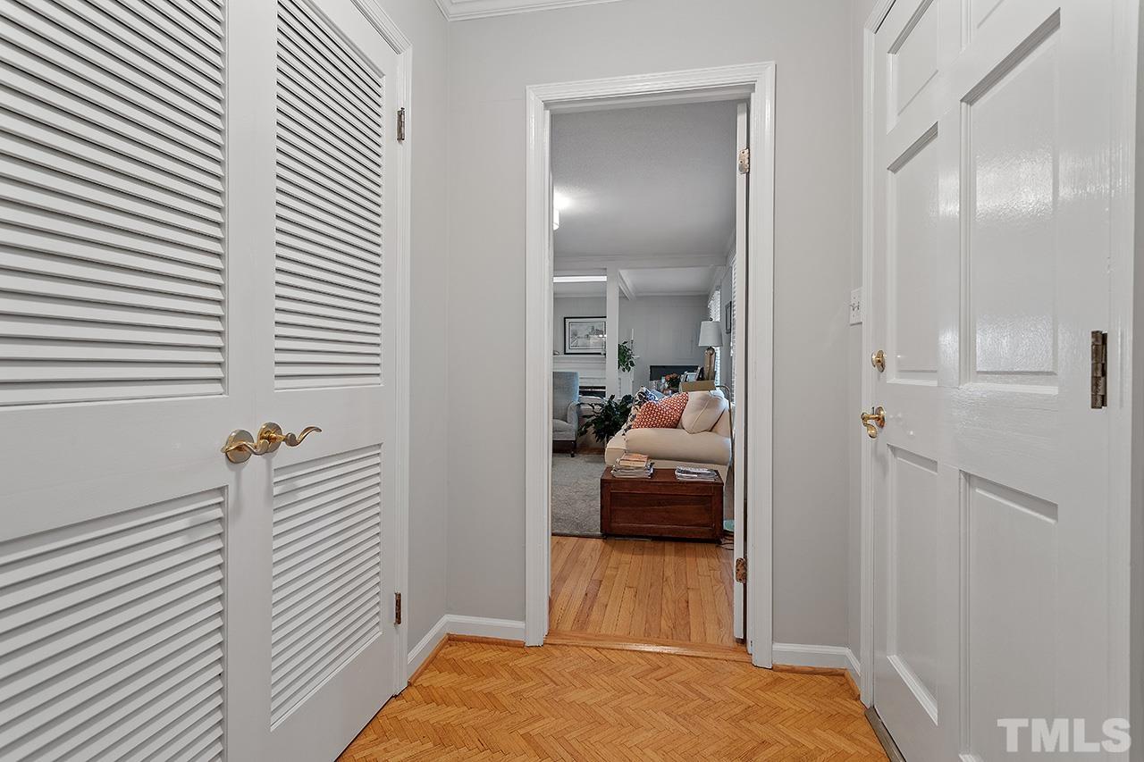 2408 Wentworth Street Raleigh, NC 27612 - Photo 11 of 33 a view of a bedroom from a hallway
