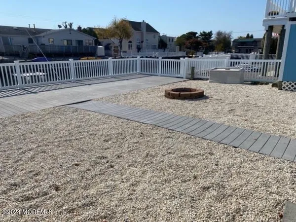 a view of a roof deck