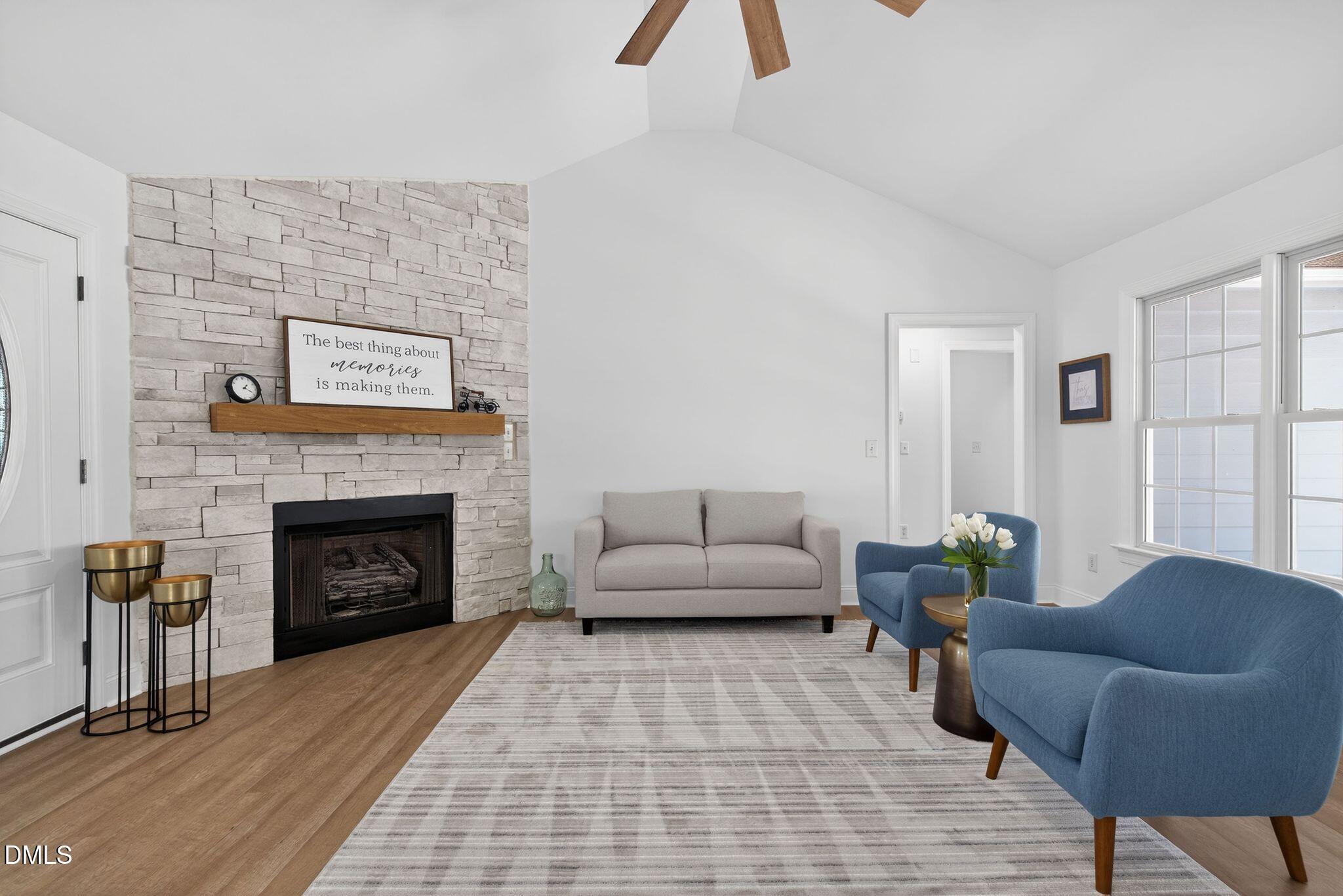 180 Normandy Road Louisburg, NC 27549 - Photo 15 of 73 Fireplace