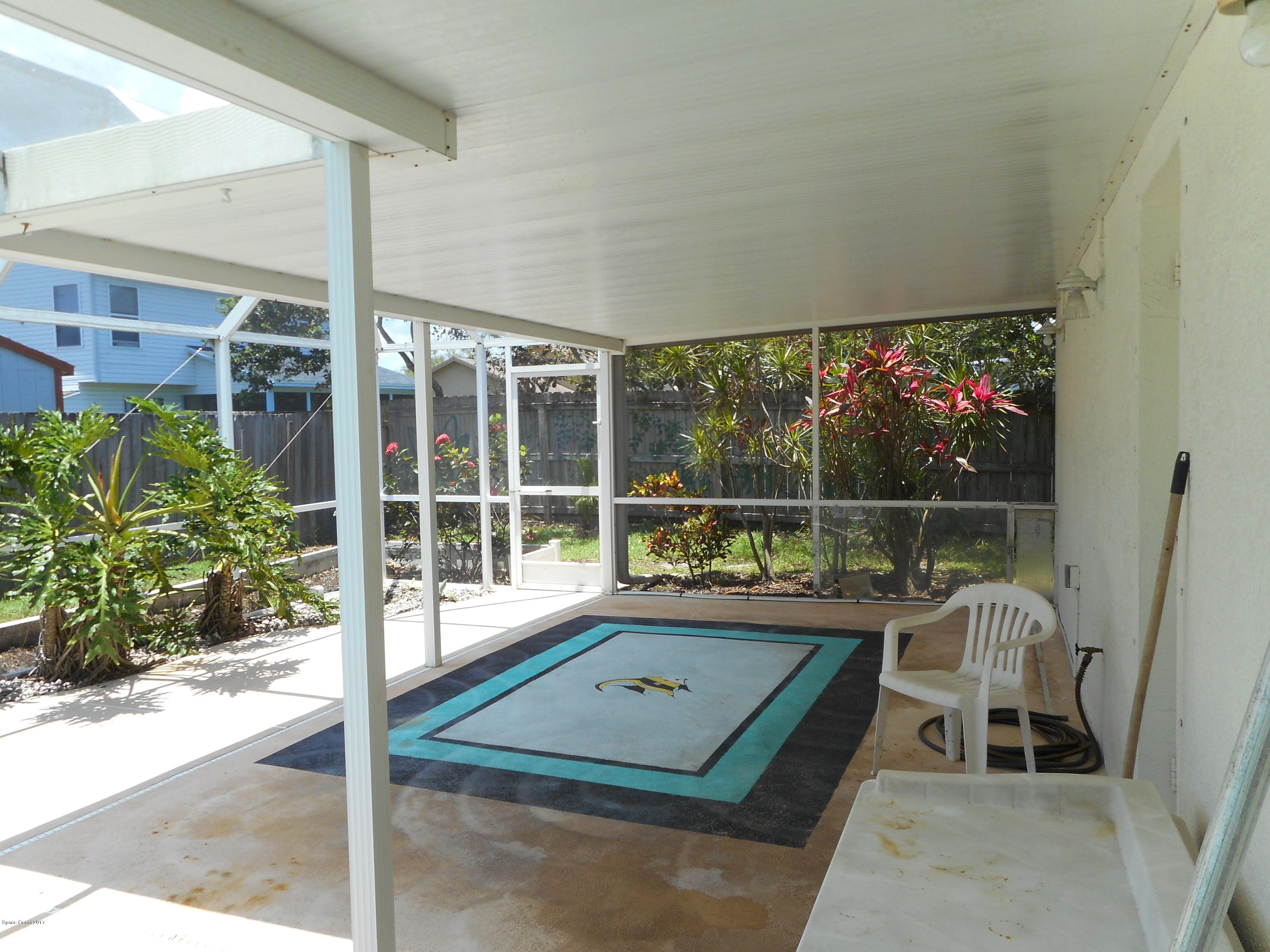 1225 Meadow Lake Road Rockledge, FL 32955 - Photo 27 of 27 Extended covered porch