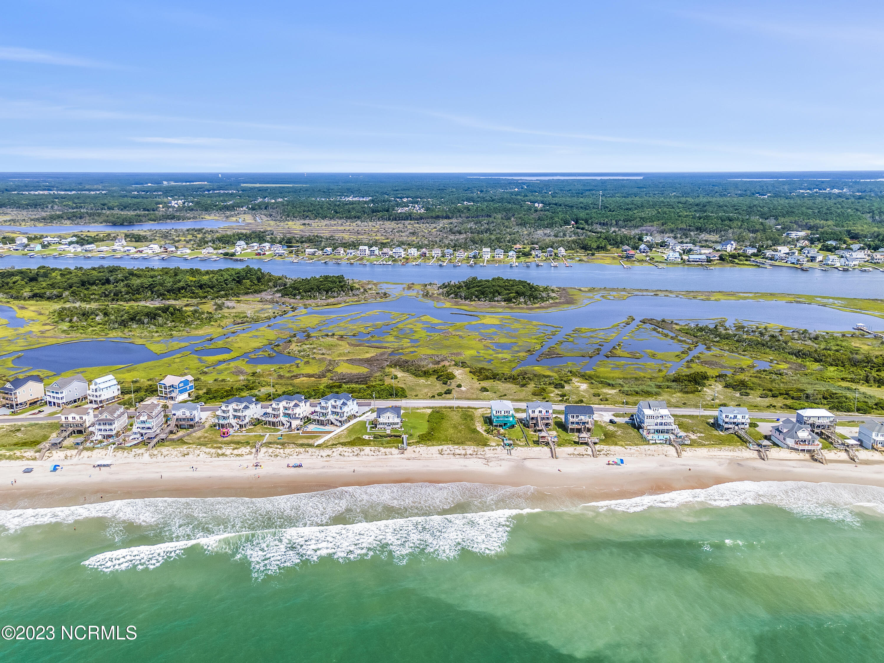 Lot 28 New River Inlet Road North Topsail Beach, NC 28460 - Photo 3 of 37 Drone Aerial