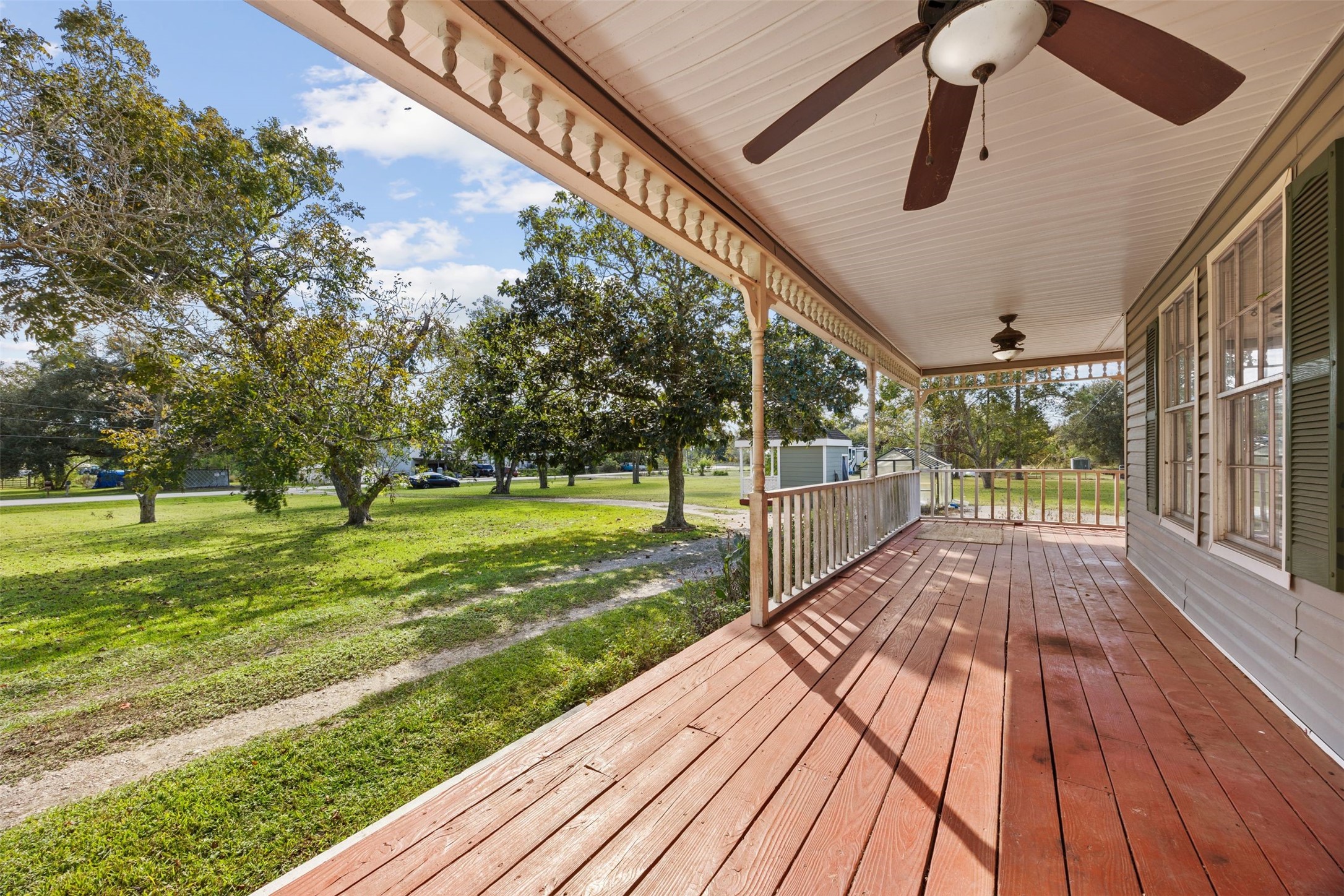 4910 Cark Street Santa Fe, TX 77517 - Photo 25 of 31 a view of a house with a yard