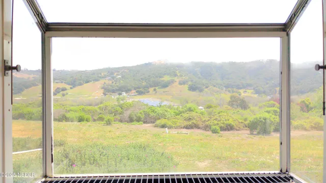 a view of sky from window