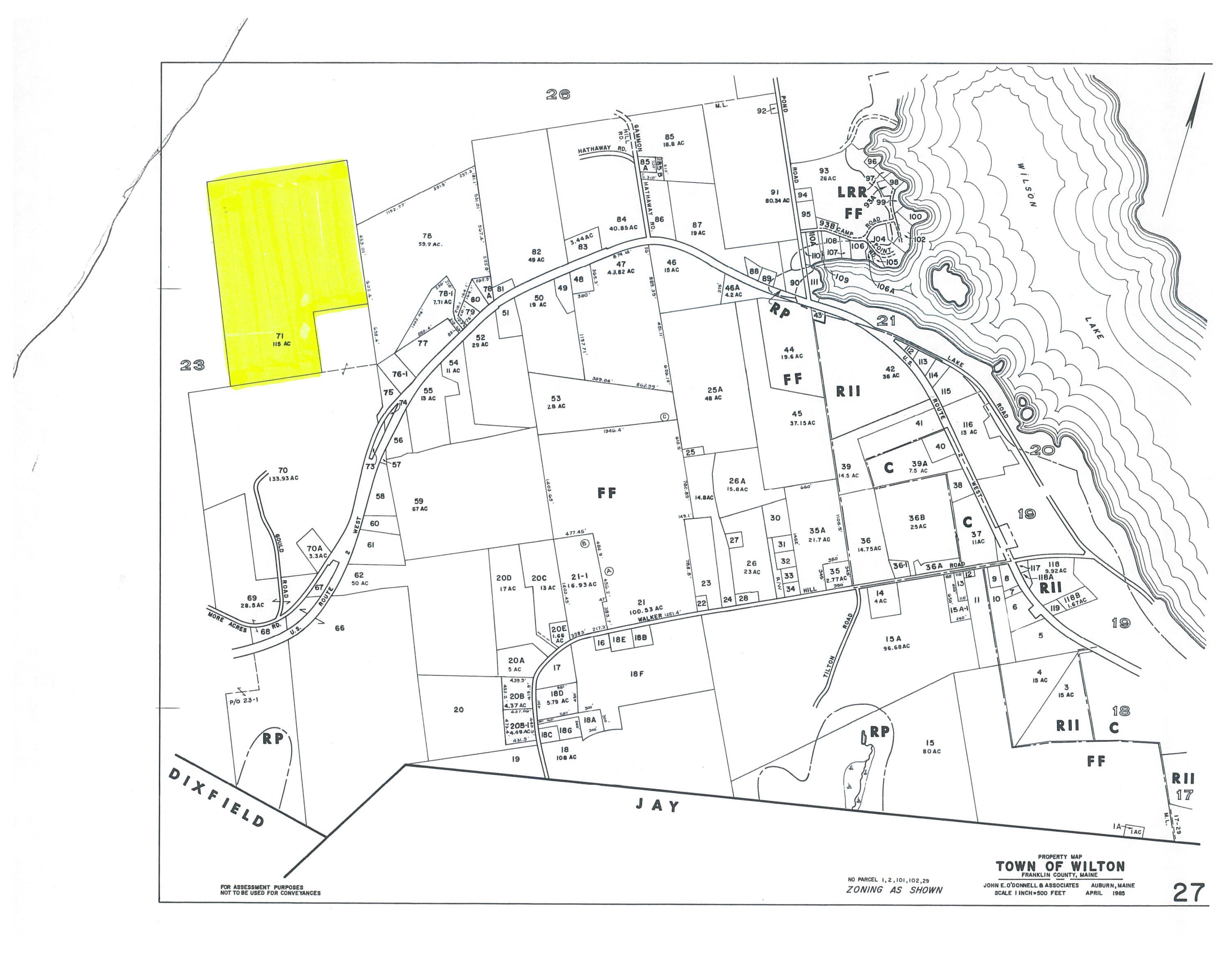 71 Off More Acres (butterfield) Road Wilton, ME 04294 - Photo 2 of 2 Full Map