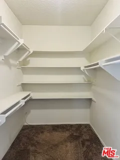 a refrigerator in a room