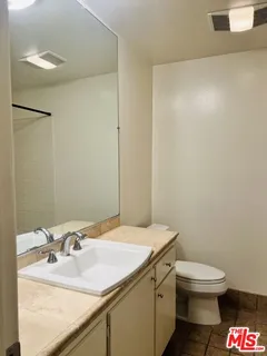 a bathroom with a sink and a toilet