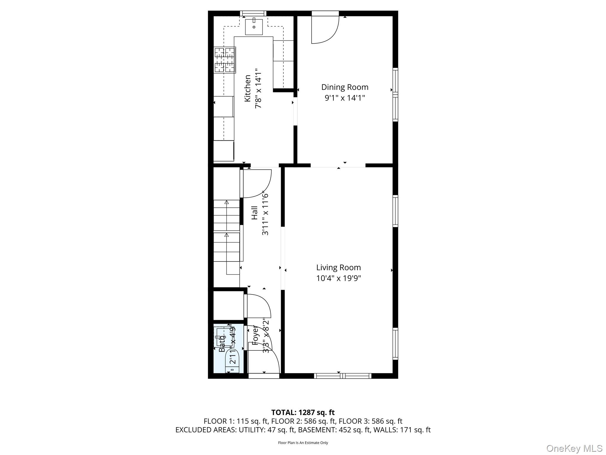 61-12 Main Street Queens, NY 11367 - Photo 33 of 35 View of floor plan / room layout
