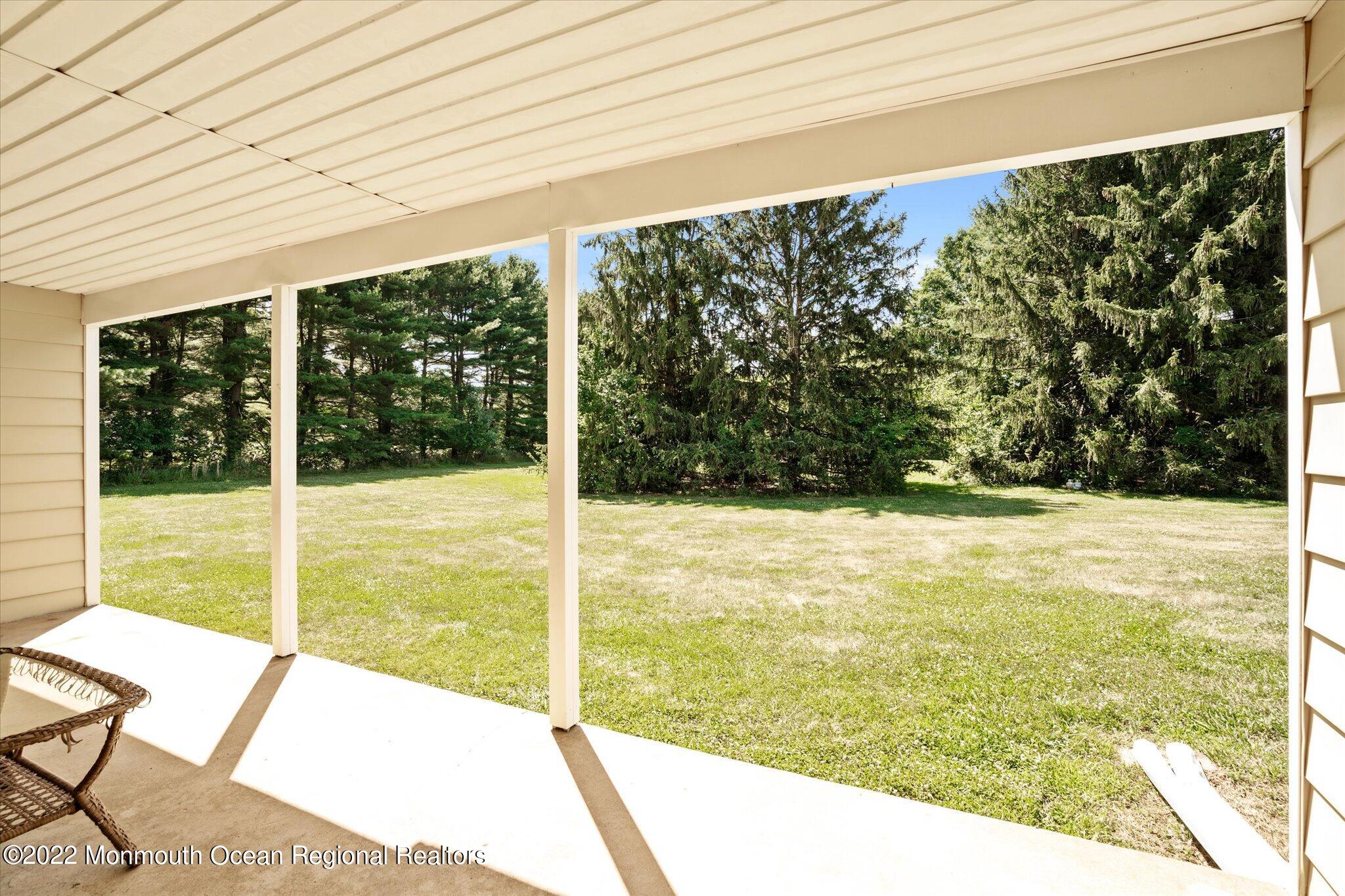 143 Davis Station Road Cream Ridge, NJ 08514 - Photo 20 of 25 Back porch