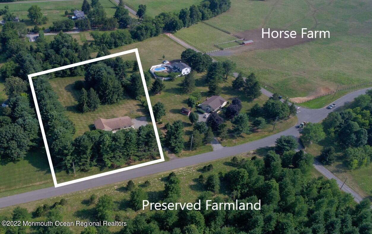 143 Davis Station Road Cream Ridge, NJ 08514 - Photo 25 of 25 aerial 143 DSR