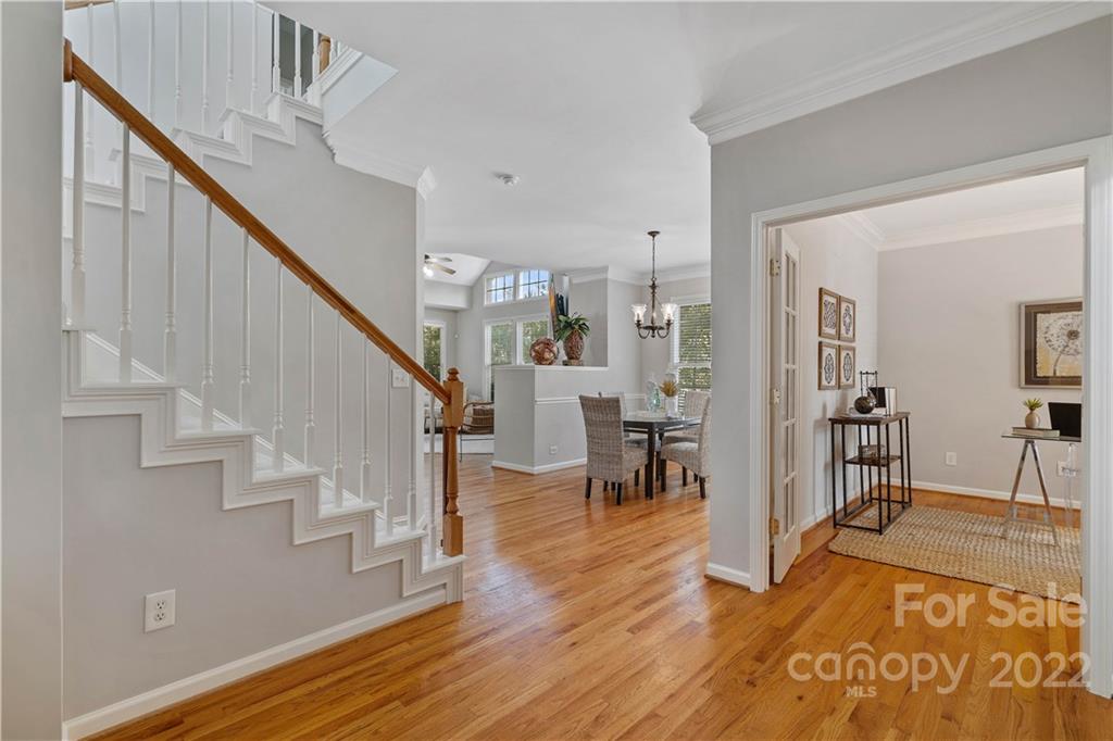 412 Third Baxter Street Fort Mill, SC 29708 - Photo 4 of 39 a view of a livingroom with furniture and hardwood floor