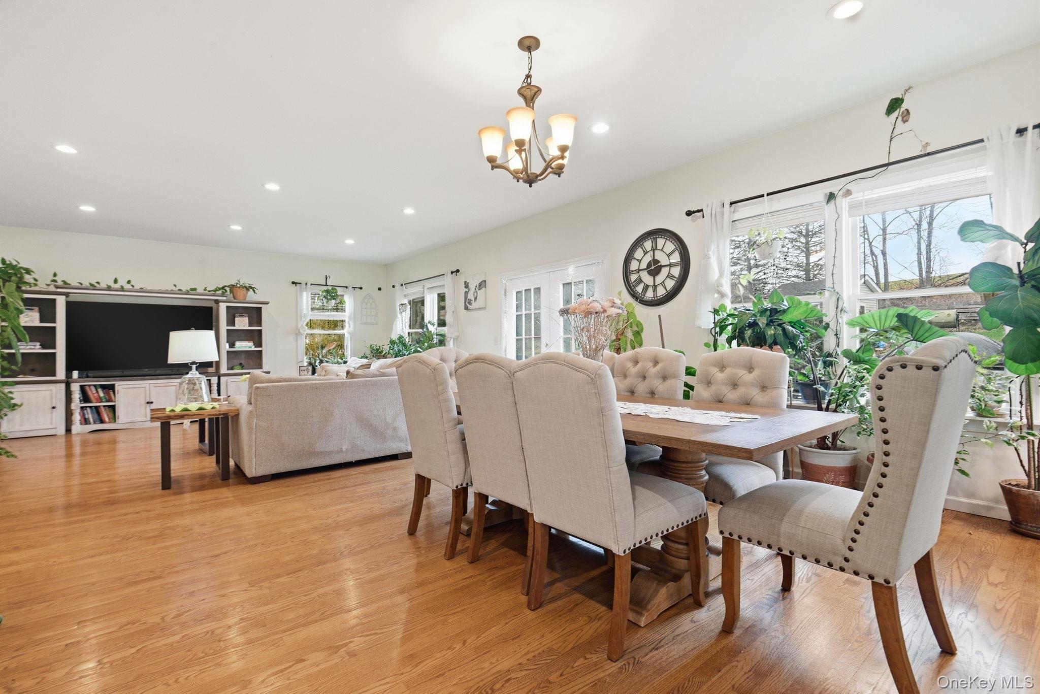 41 Beilke Road Millerton, NY 12546 - Photo 7 of 26 a view of a dining room with furniture and wooden floor