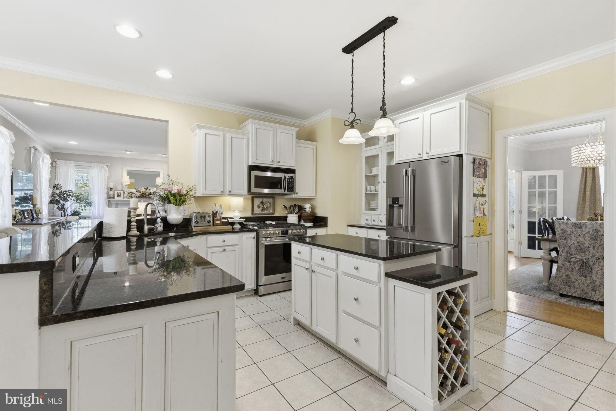 2254 Phillips Mill Road Forest Hill, MD 21050 - Photo 15 of 63 Gourmet kitchen with white cabinetry