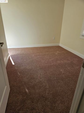 an empty room with an entrance