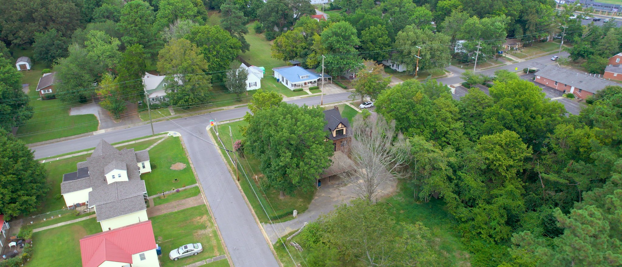 1007 Poplar Street Murray, KY 42071 - Photo 45 of 48 an aerial view of house with yard