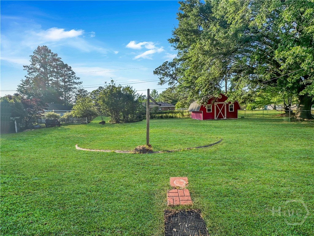 209 Lewis Drive Rincon, GA 31326 - Photo 13 of 14 Spacious Backyard