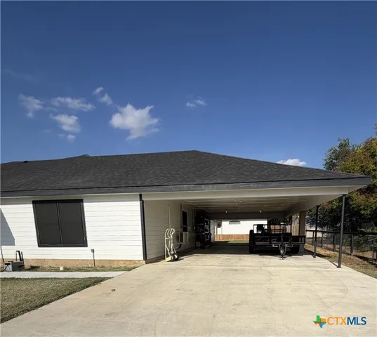 a view of a car garage