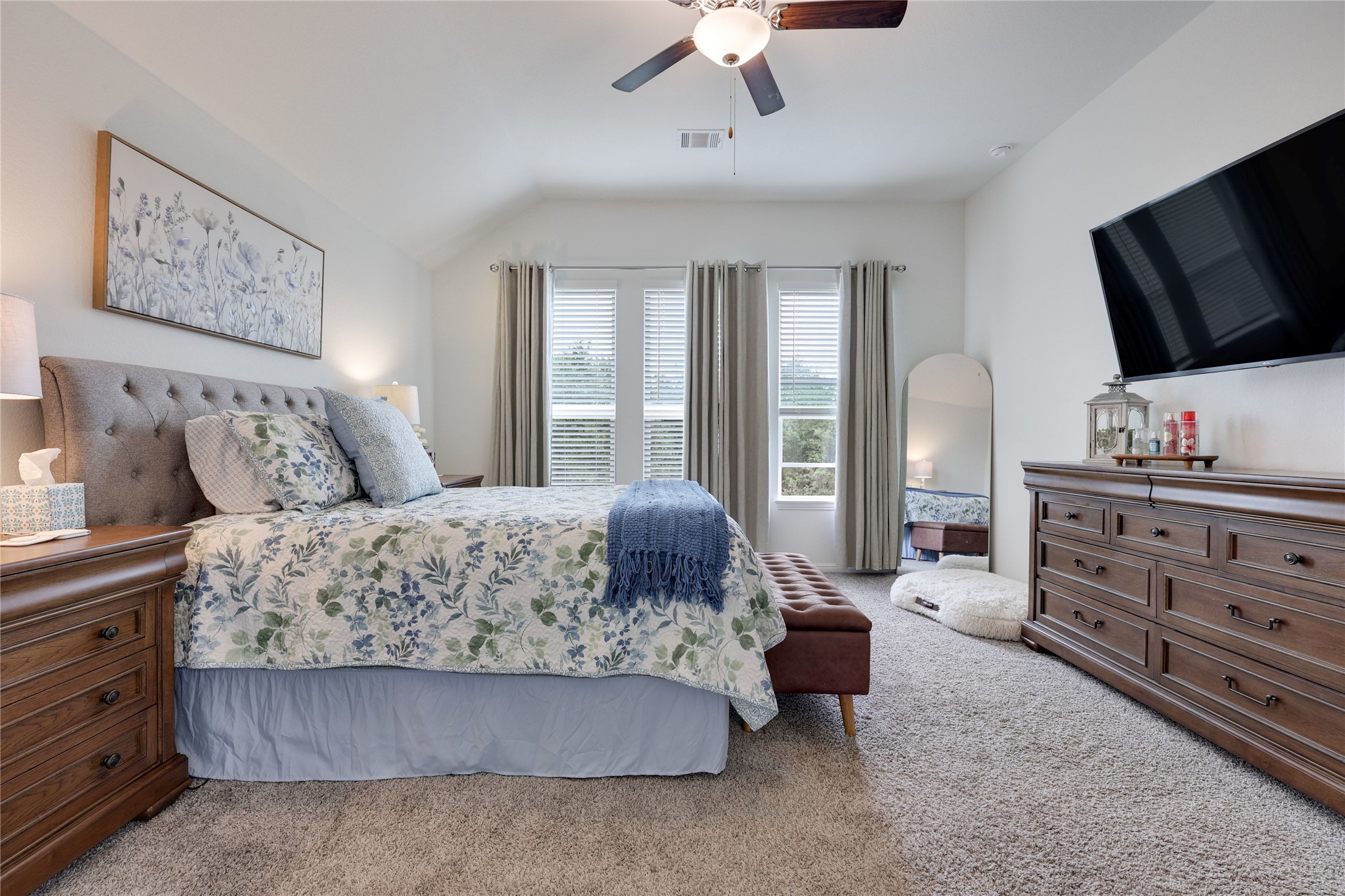 240 Prato Place Georgetown, TX 78628 - Photo 19 of 40 This space features light-colored walls and carpeted flooring, creating a neutral base