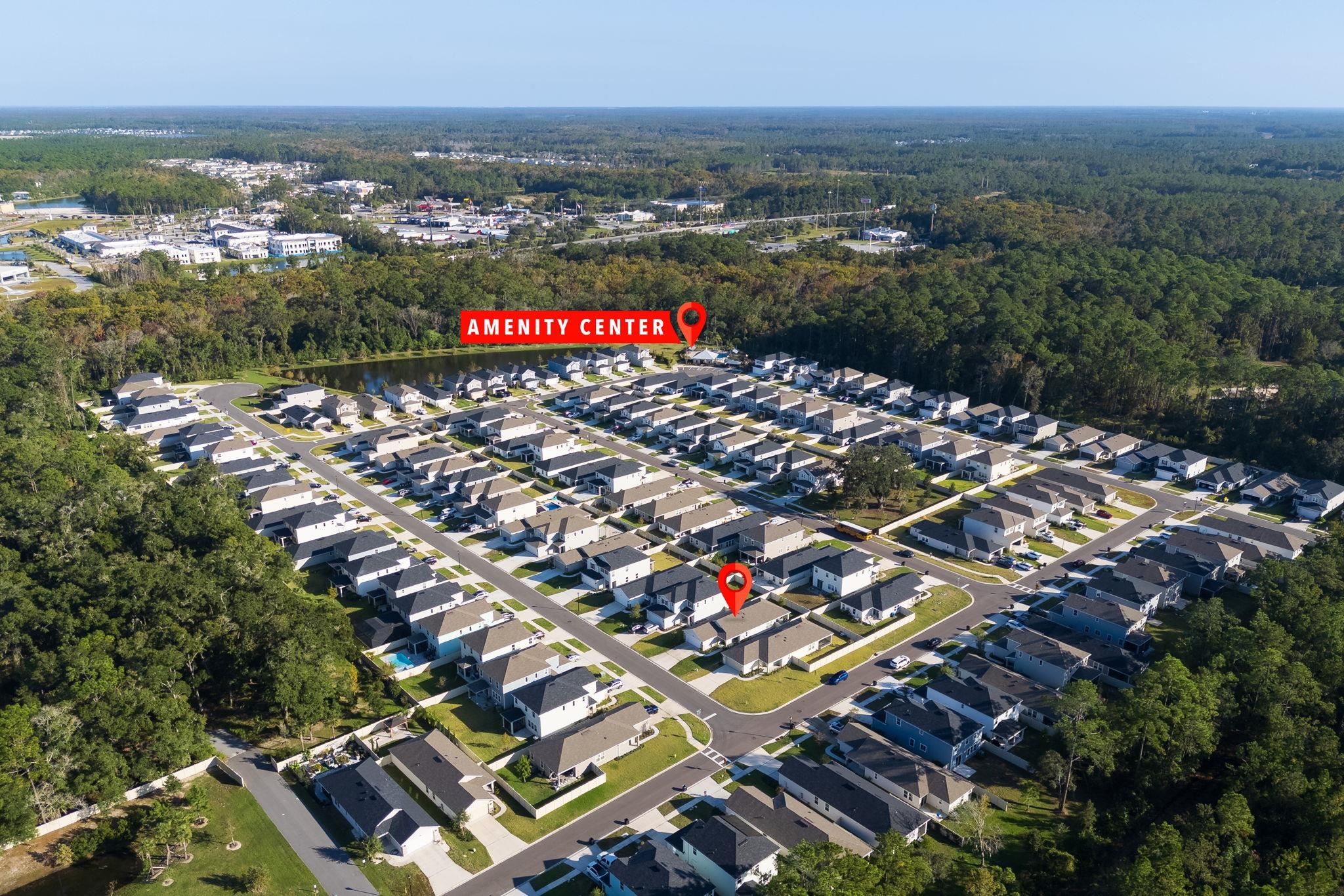 28 Peace River Road St. Johns, FL 32259 - Photo 34 of 41 an aerial view of multiple house