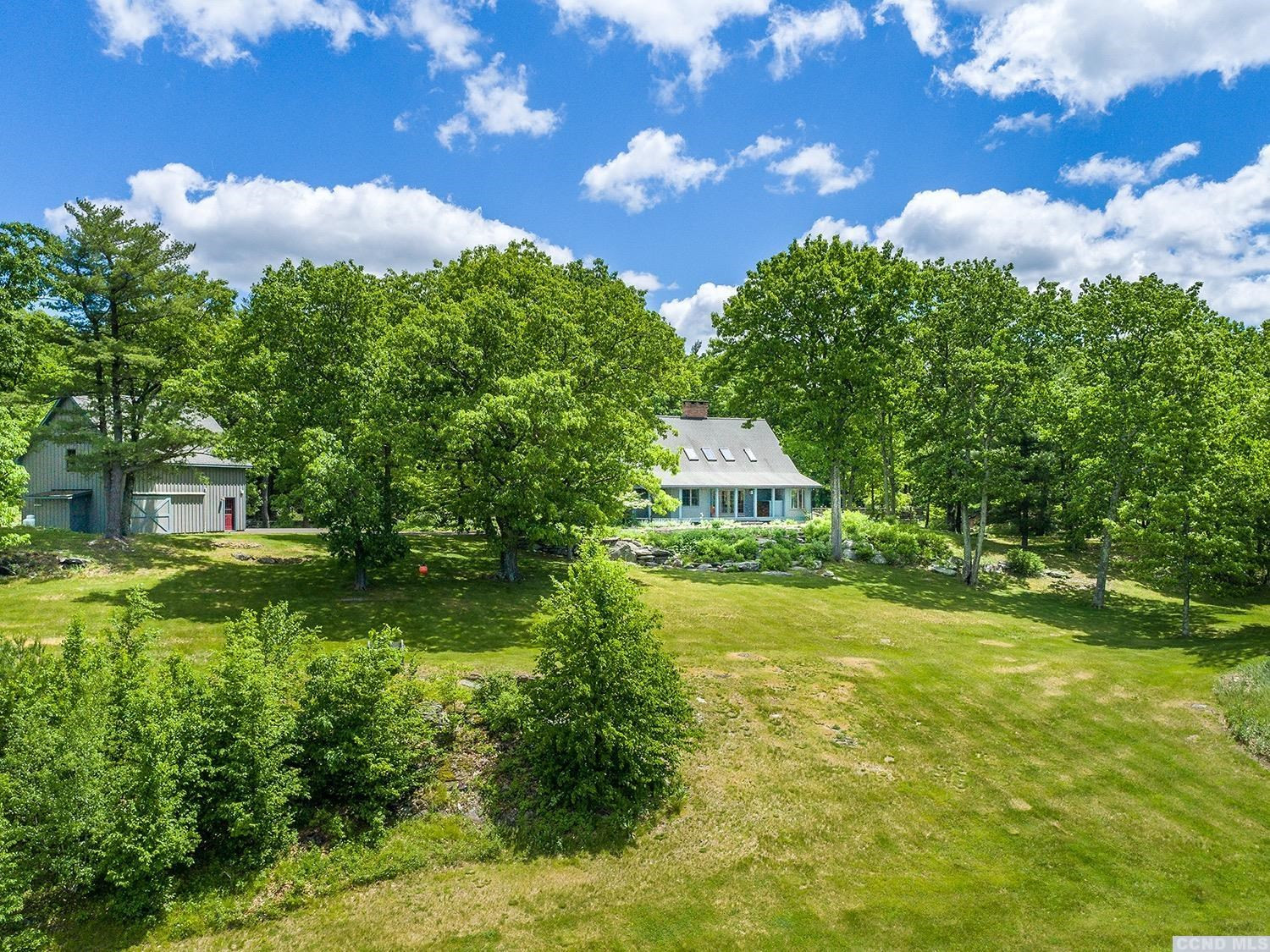 730 Oak Hill Road Claverack, NY 12534 - Photo 3 of 33 a backyard of a house with lots of green space