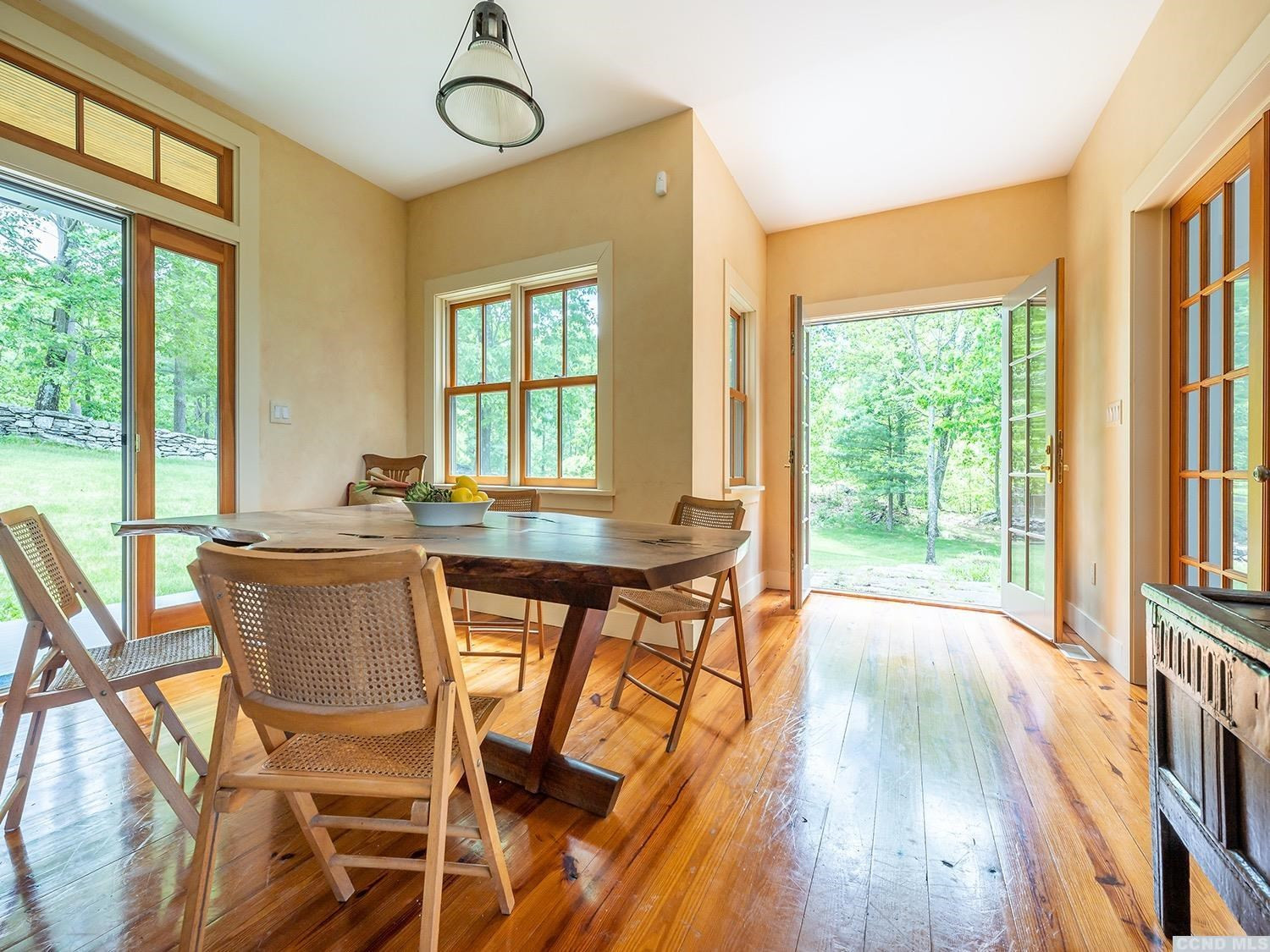 730 Oak Hill Road Claverack, NY 12534 - Photo 8 of 33 a view of a dining room with furniture window and outside view
