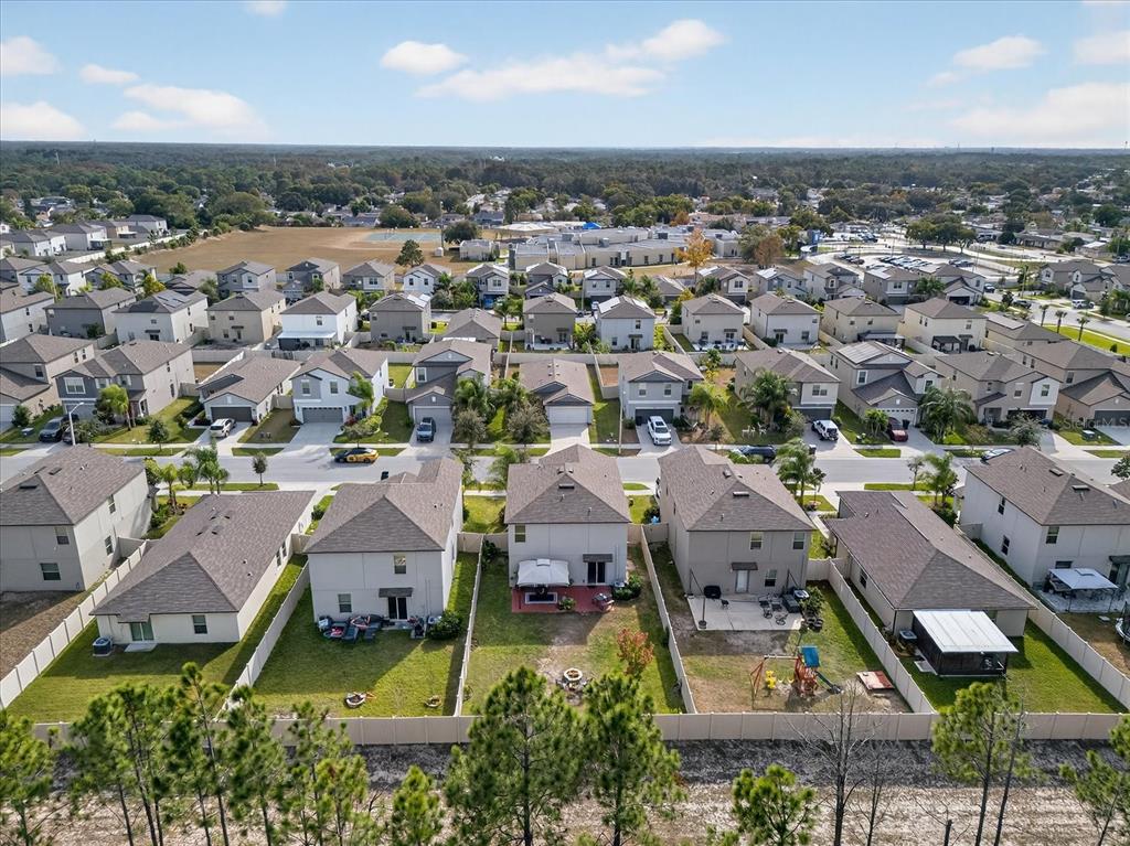 6115 Apple Snail Avenue New Port Richey, FL 34653 - Photo 48 of 59 an aerial view of residential houses with outdoor space