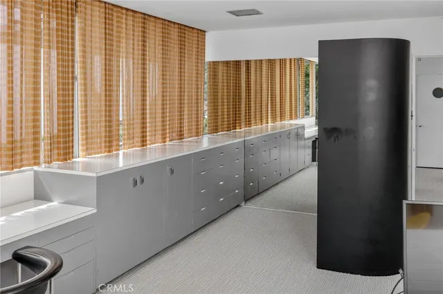 a bathroom with a bathtub and a sink