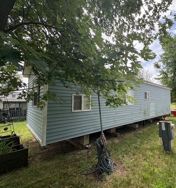 25-46 Woodhaven Sublette, IL 61367 - Photo 3 of 17 a view of a backyard with chairs and a table