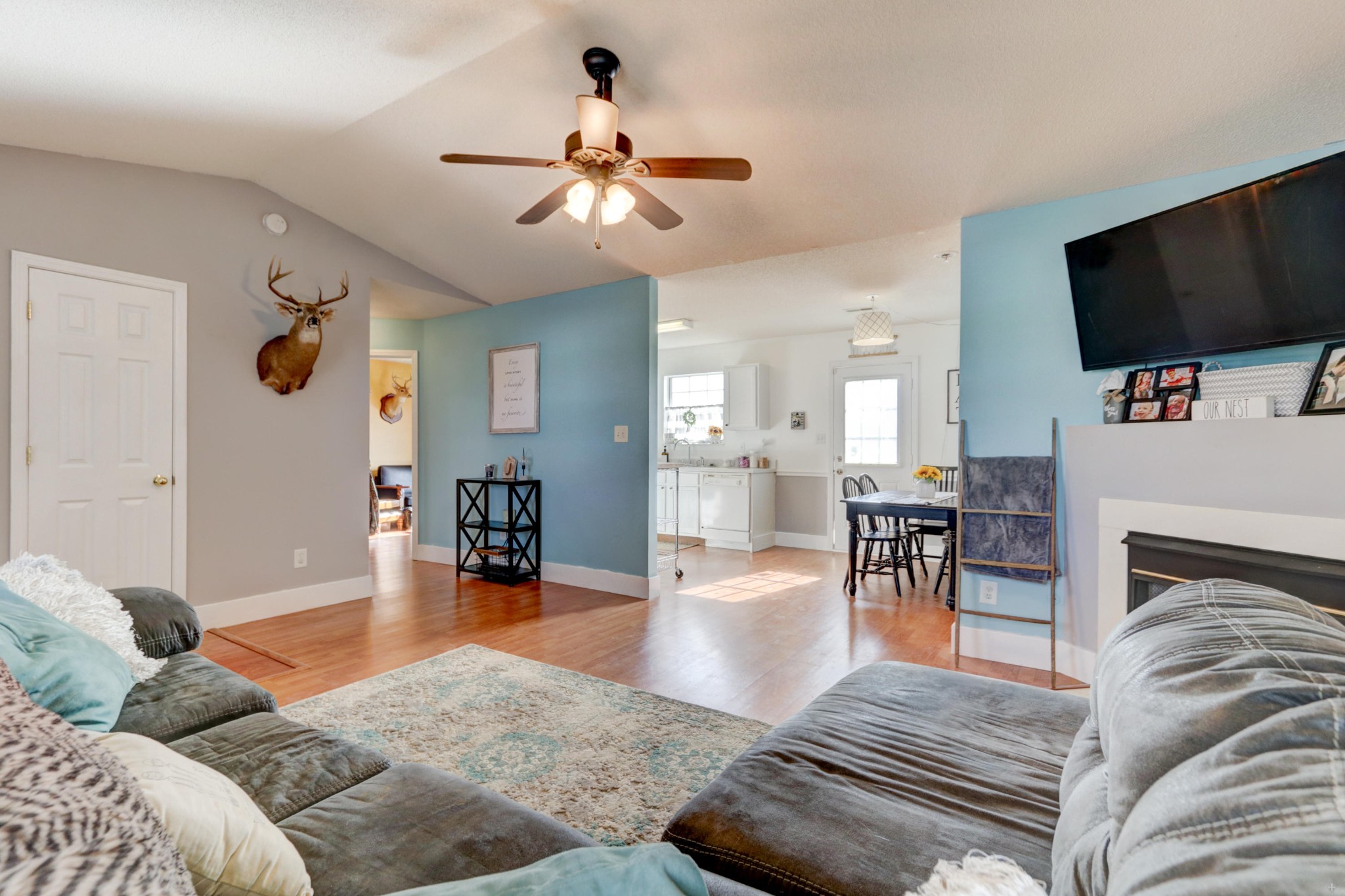 7832 Ralph Youmans Road Corryton, TN 37721 - Photo 2 of 22 a living room with furniture and a flat screen tv