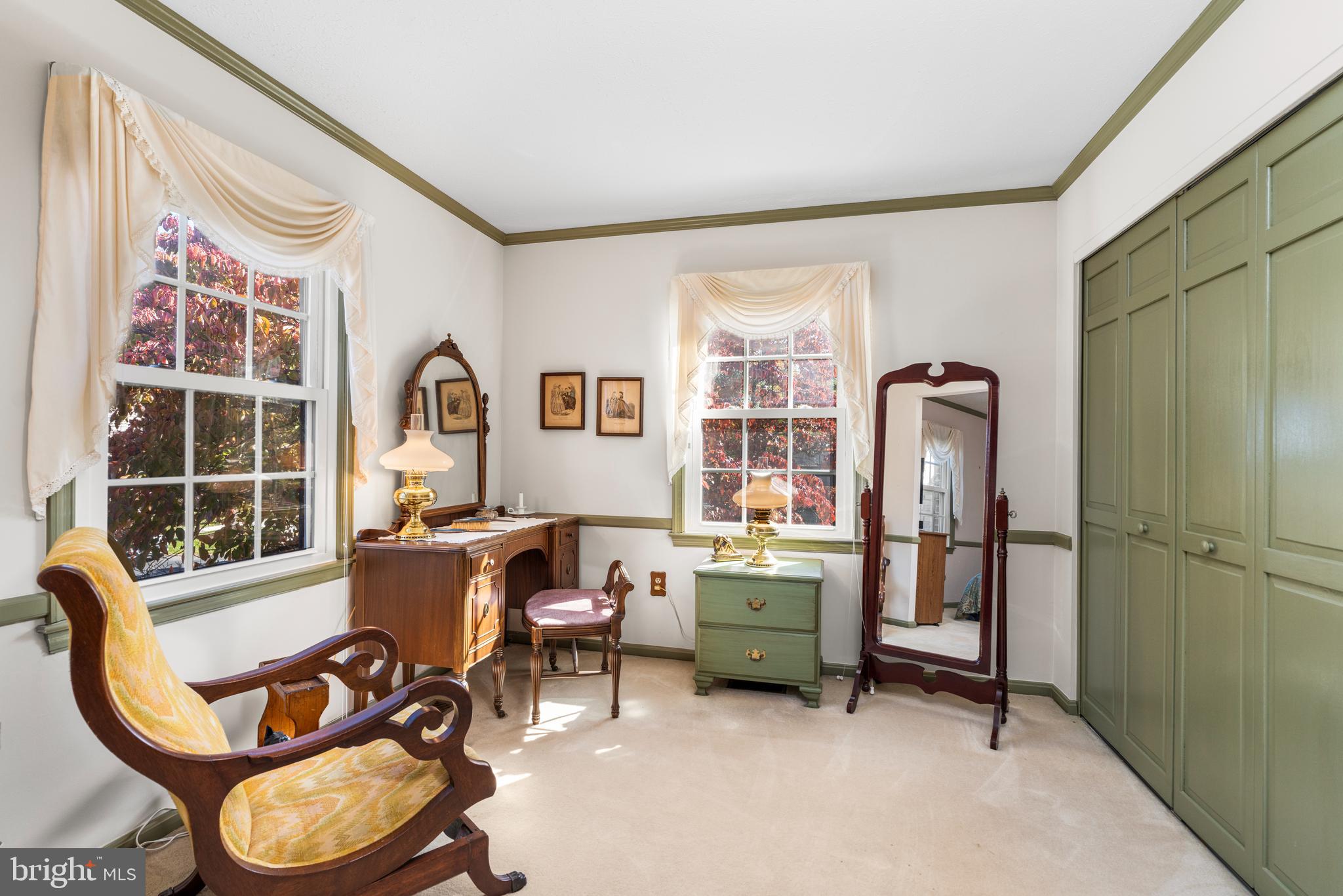 2110 Sandy Court Crofton, MD 21114 - Photo 20 of 50 a view of a workspace with furniture and a window
