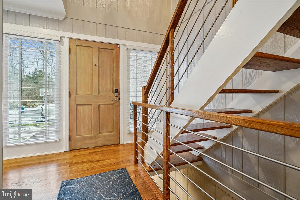 2111 Lirio Court Reston, VA 20191 - Photo 14 of 40 a view of an entryway with a floor to ceiling window