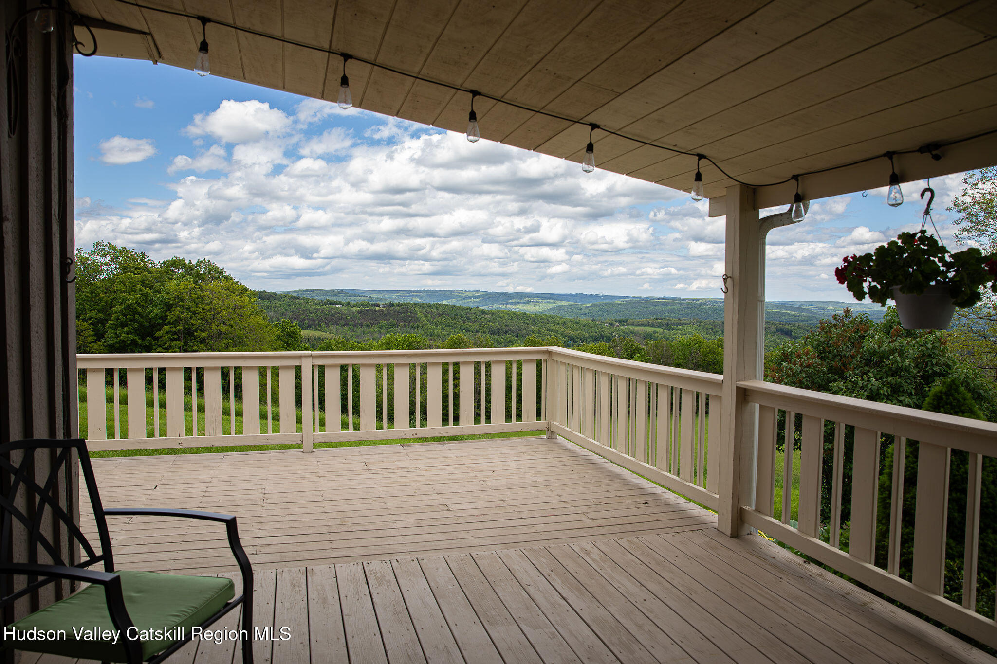 506 Cunningham Road Durham, NY 12422 - Photo 11 of 37 a view of balcony with a wooden floor