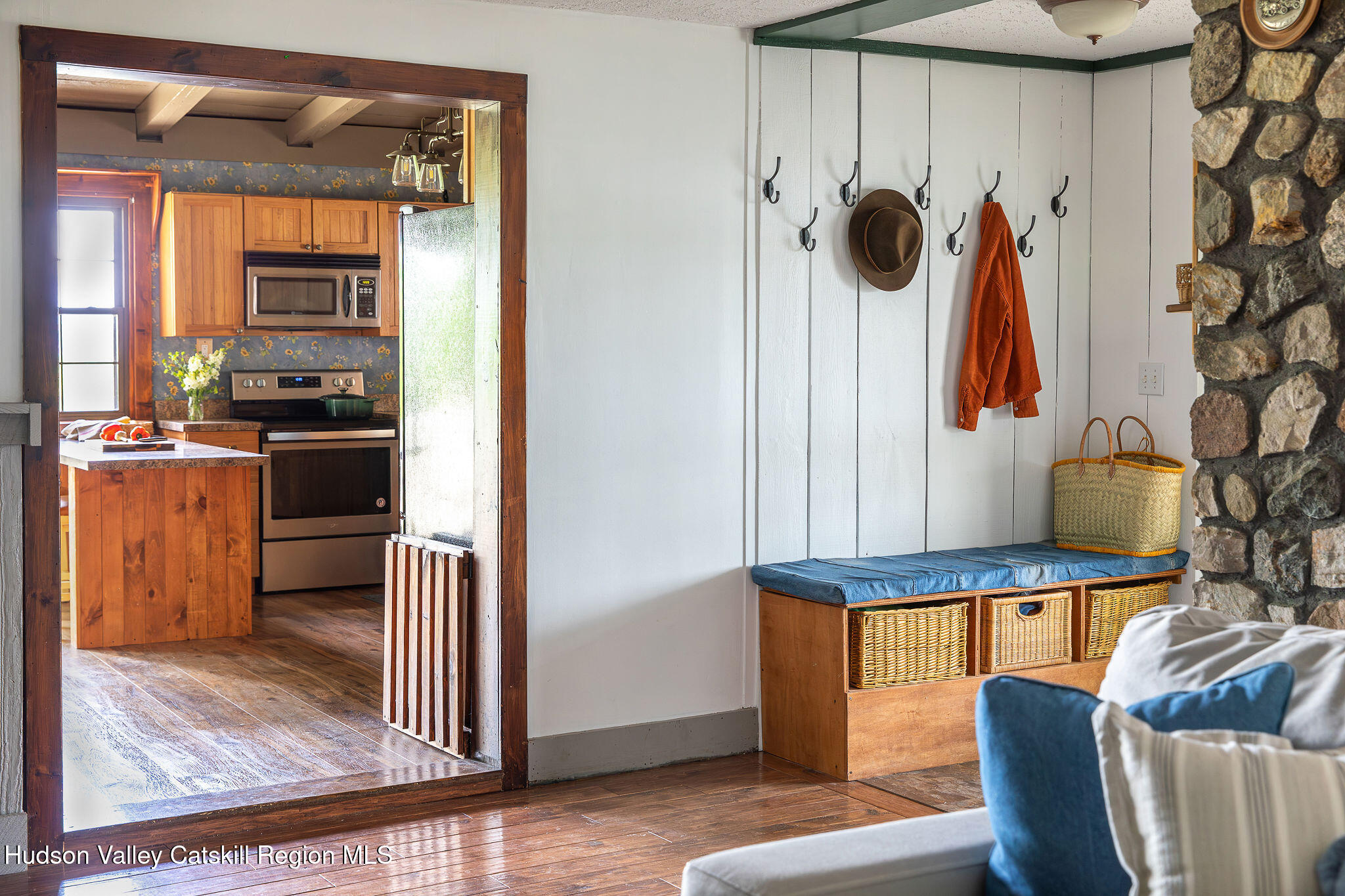 506 Cunningham Road Durham, NY 12422 - Photo 12 of 37 a kitchen with stainless steel appliances granite countertop a refrigerator and a stove