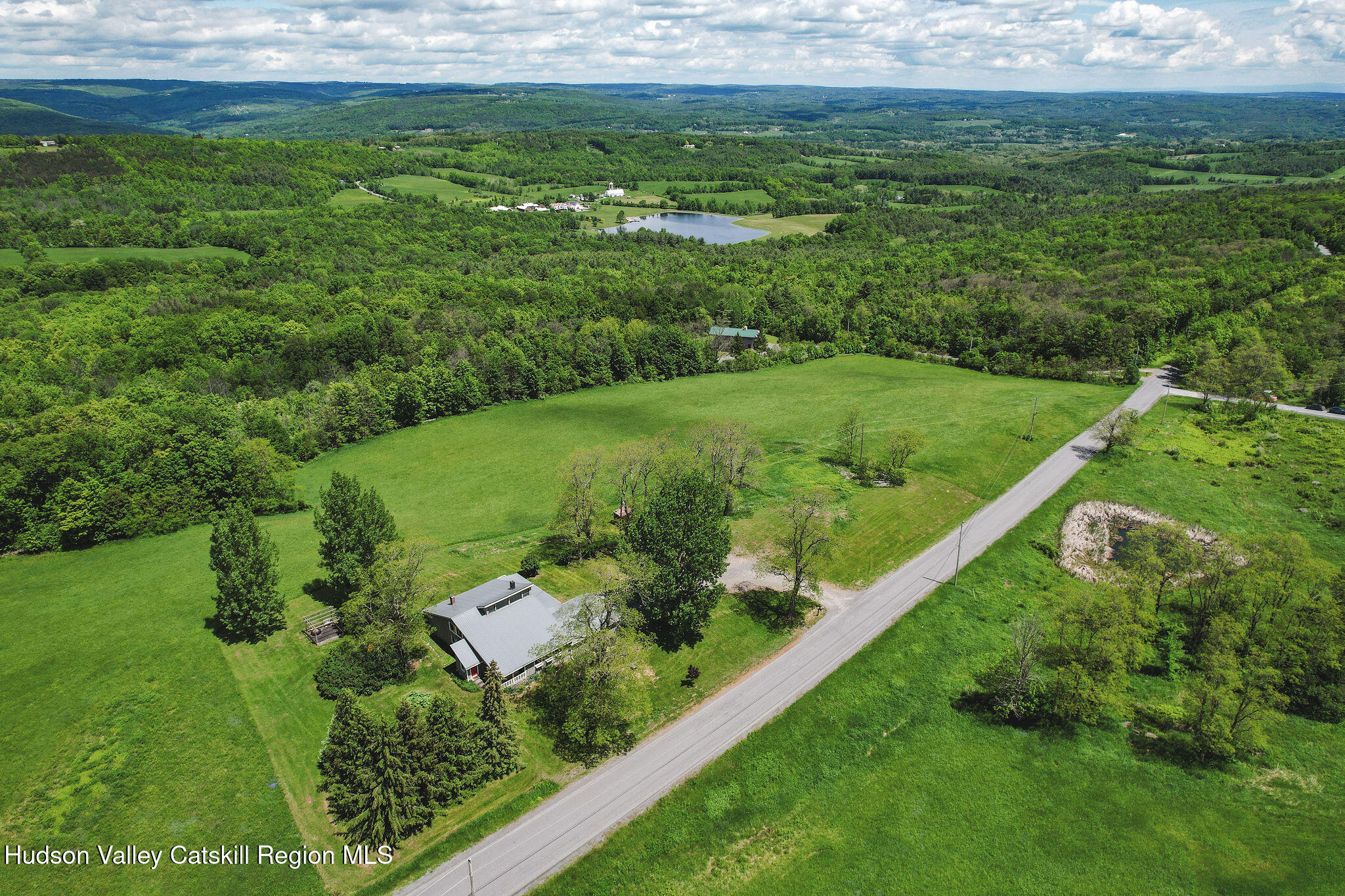 506 Cunningham Road Durham, NY 12422 - Photo 8 of 37 a view of a garden with an outdoor space