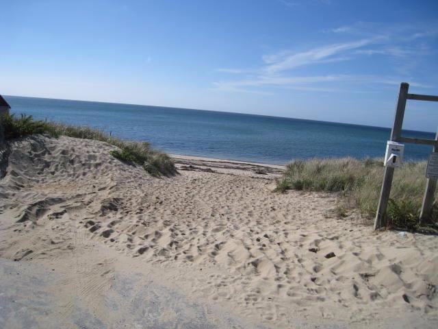 19 Priest Road Truro, MA 02666 - Photo 3 of 8 a view of ocean view with beach