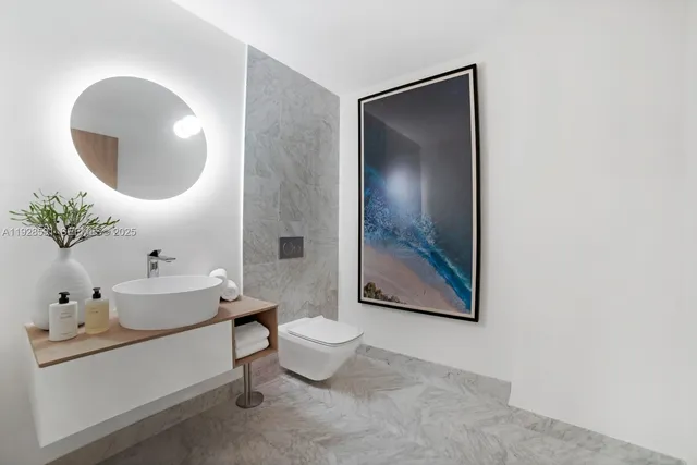 a view of a staircase in front of house