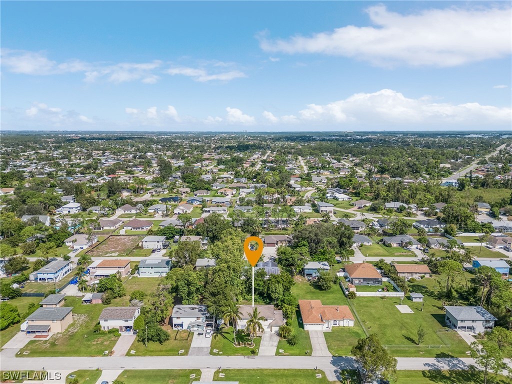 8185 Egret Road Fort Myers, FL 33967 - Photo 30 of 35 an aerial view of residential building and green space