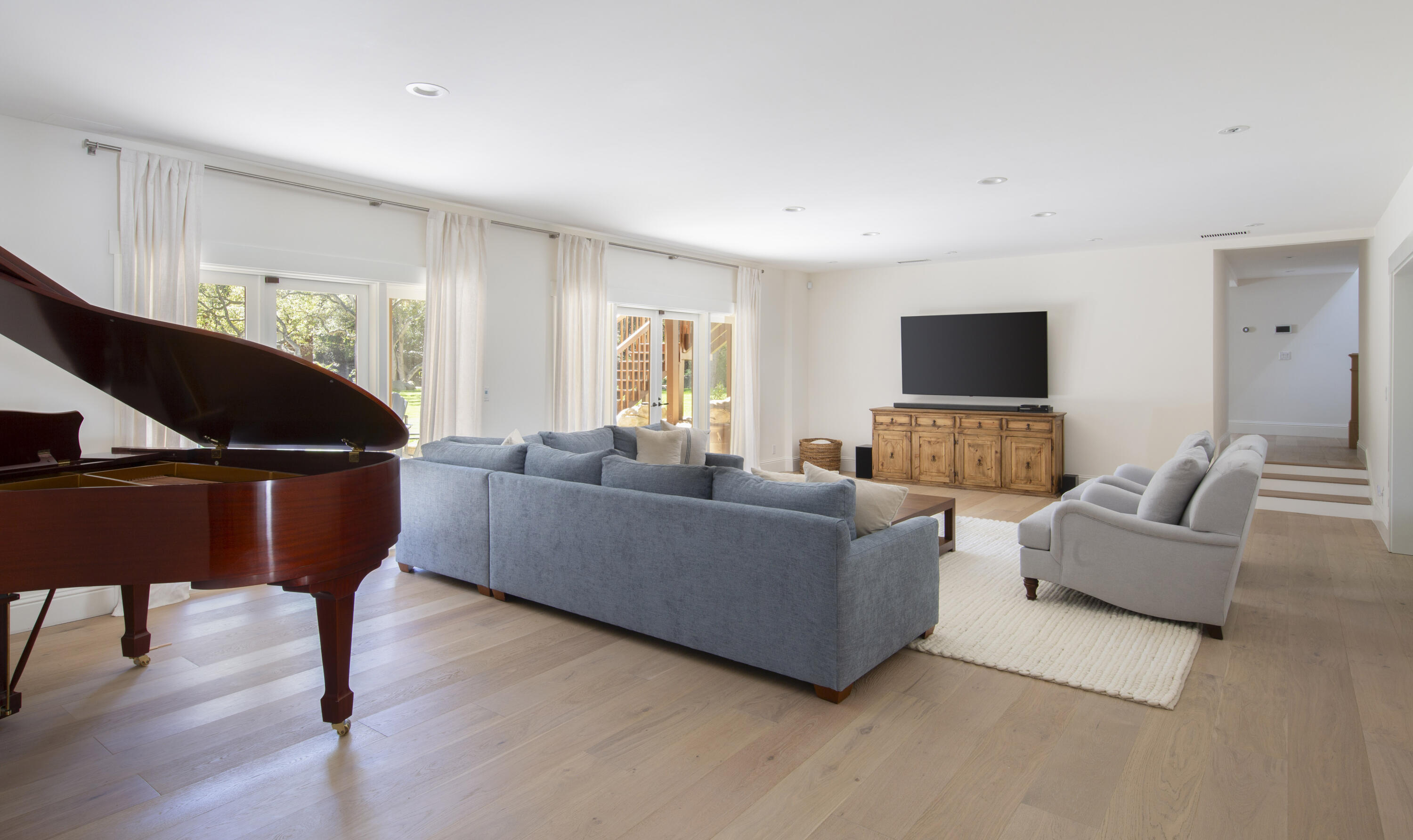 2815 East Valley Road Montecito, CA 93108 - Photo 13 of 30 Lower level family room